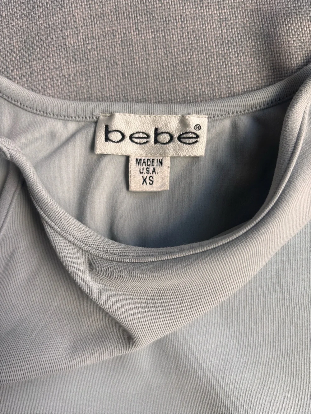 Bebe Vintage Fitted Tank Top - Picture 2 of 3